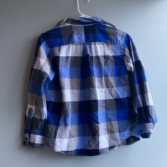 Faded Glory Boys Flannel Button Down Shirt - Picture 3 of 4
